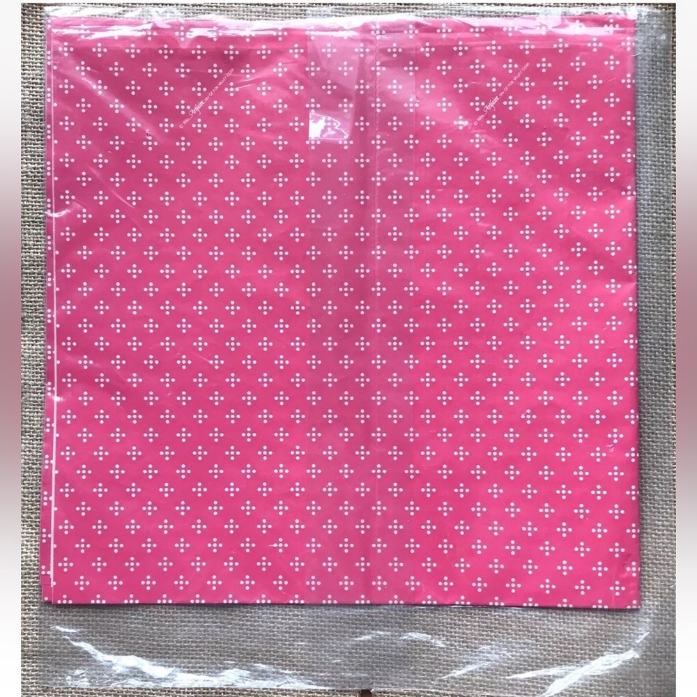 Vintage Pink White Dotted Print All Occasion Gift Wrap Cottage Core Barbiecore - Picture 2 of 2